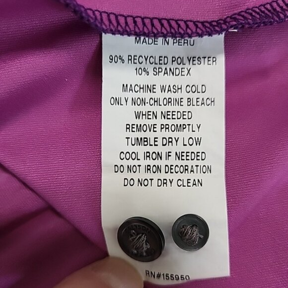 Greyson Men's Shirt Size XL Golf Polo Purple Casual Button Down Collar - Picture 6 of 10